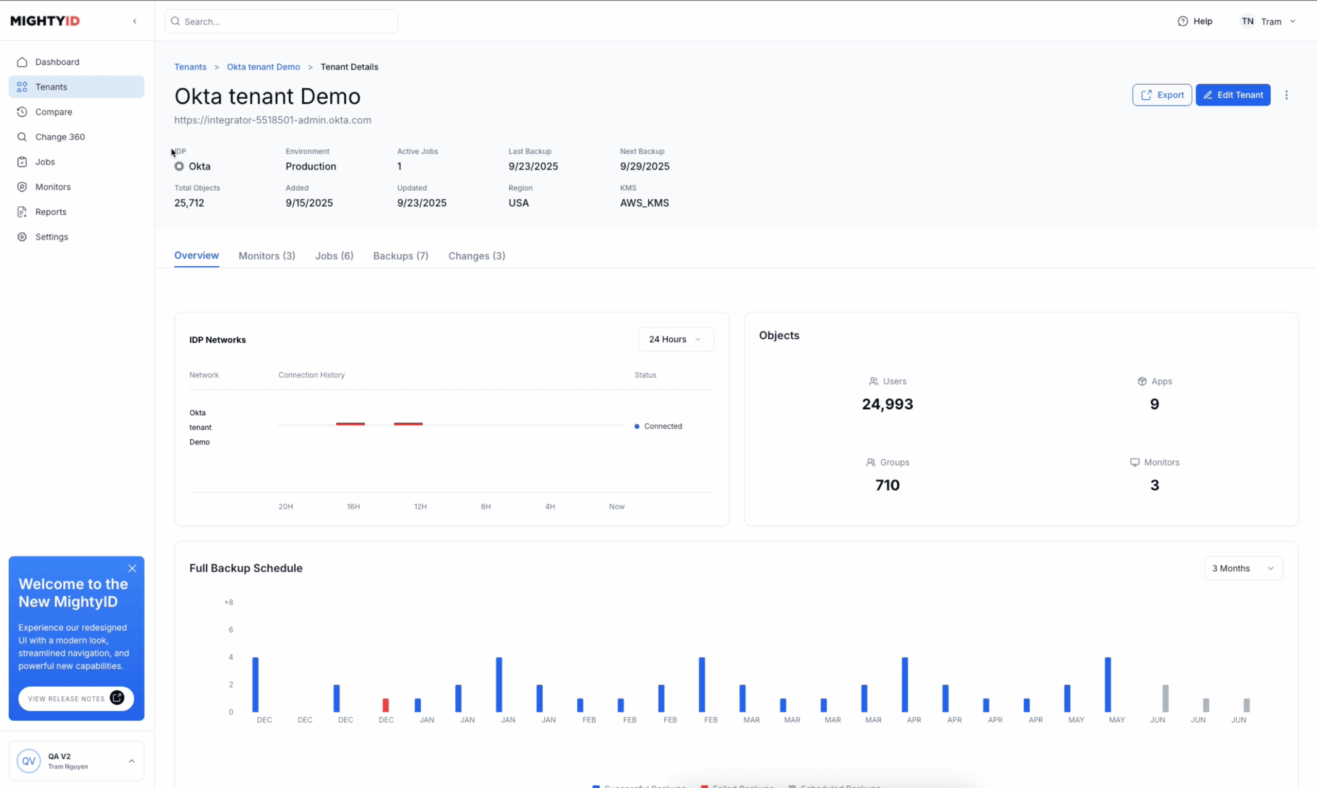 Backup and Recovery screenshot